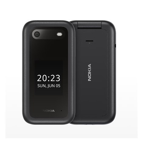 Nokia | 2660 Flip | Black | 2.8 "" | TFT LCD | 240 x 320 | Unisoc | 0.128 GB | Dual SIM | Nano-SIM | Yes | Main camera 0.3 MP | - 4